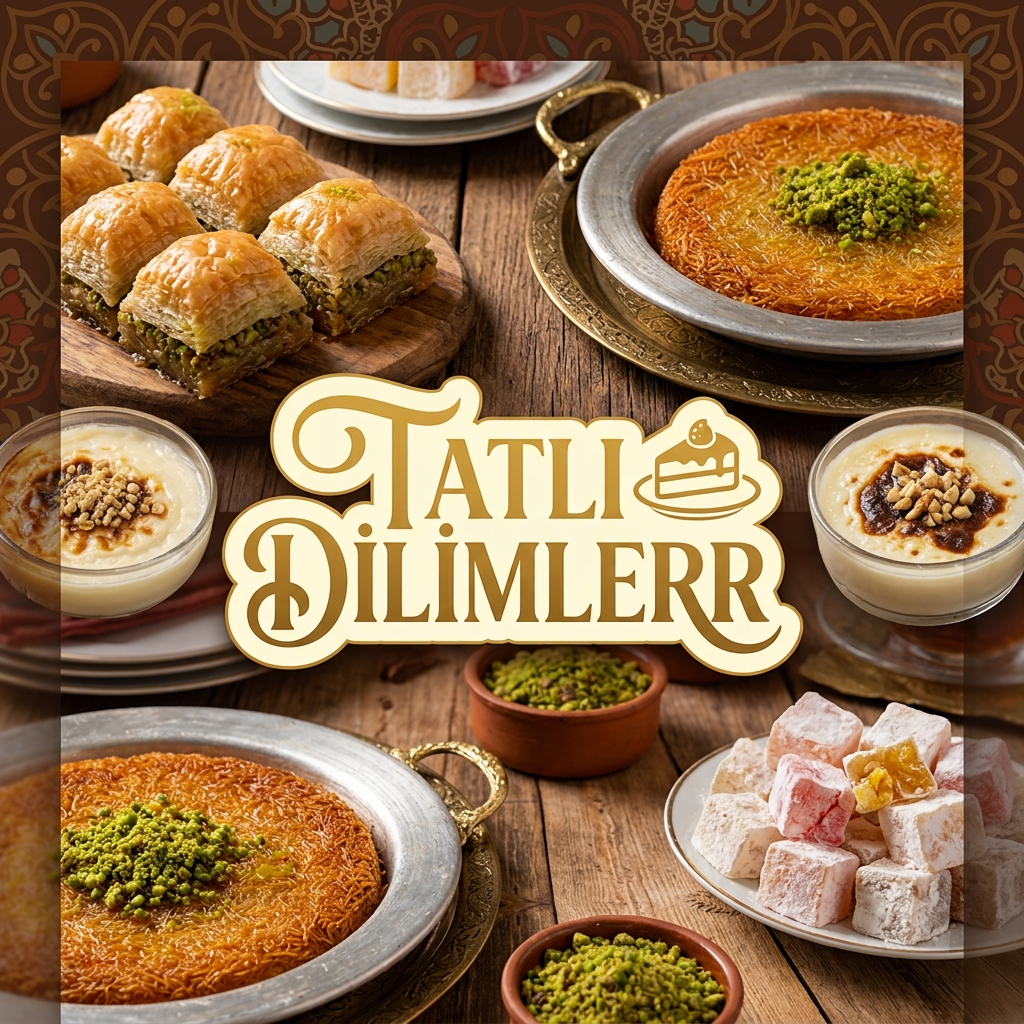 Tatlı Dilimler Ankara - Taze baklava, künefe, yaş pasta ve unlu mamuller