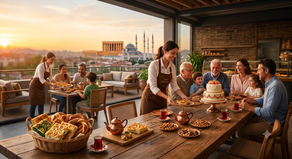 Tatlı Dilimler - Ankara taze yaş pasta, baklava, simit, poğaça ve ekler çeşitleri