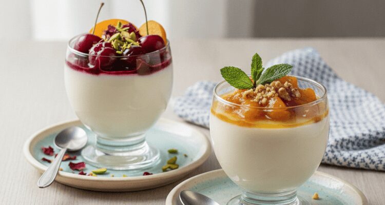 Meyveli Panna Cotta: İtalyan Kremsi Tatlısının Türk Mutfağında Yeni Hali (AI ...